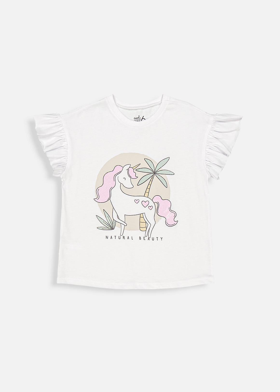 Frill Unicorn Cotton T-shirt1
