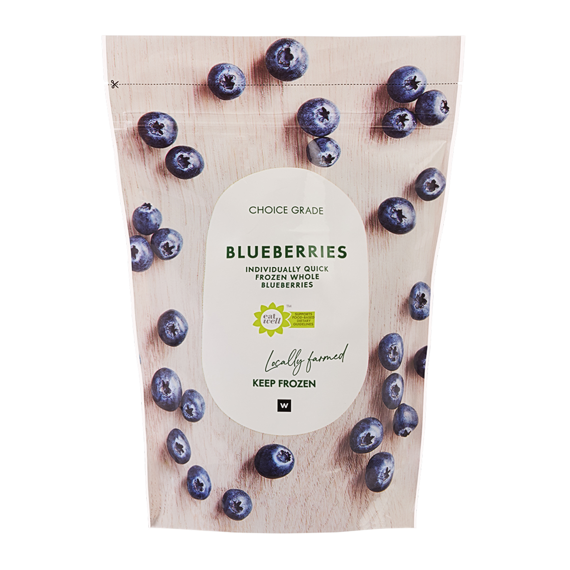 Frozen Blueberries 1 kg