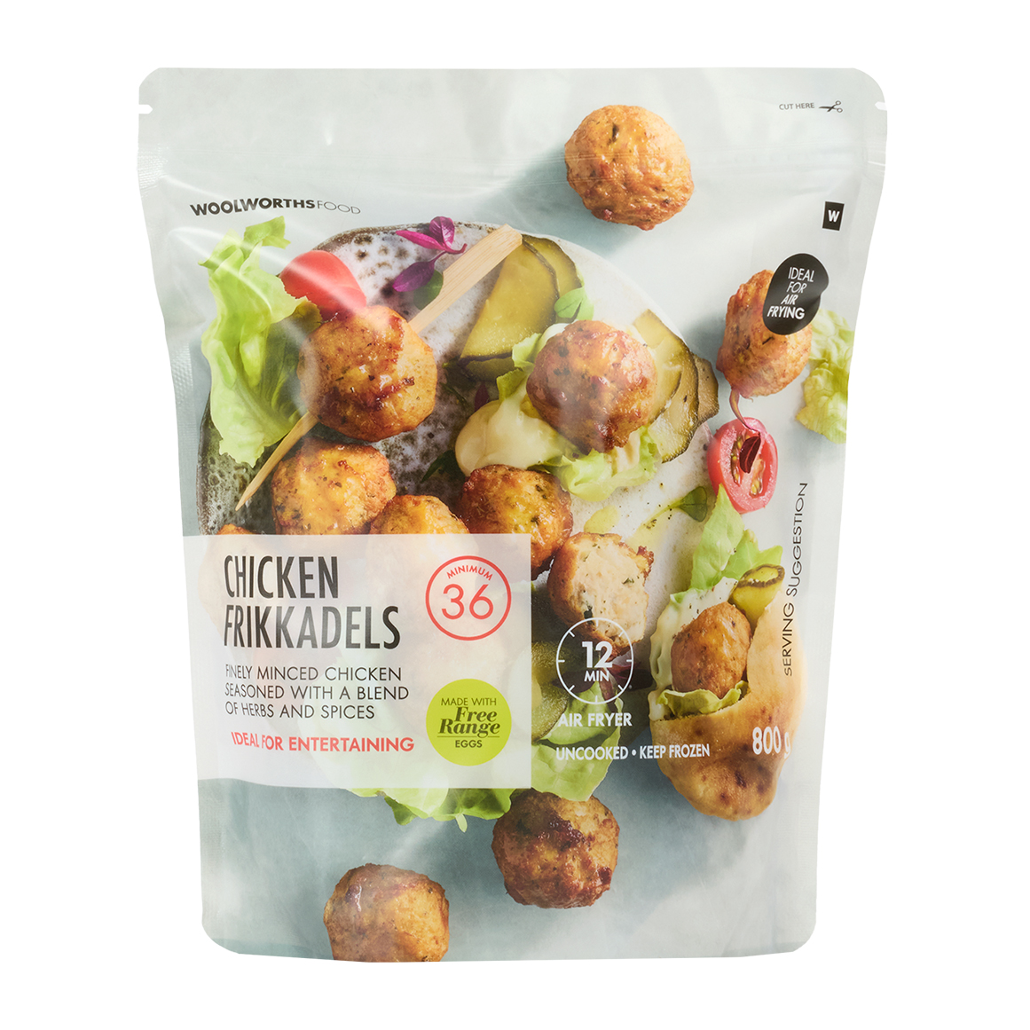 Frozen Chicken Frikkadels 800 g