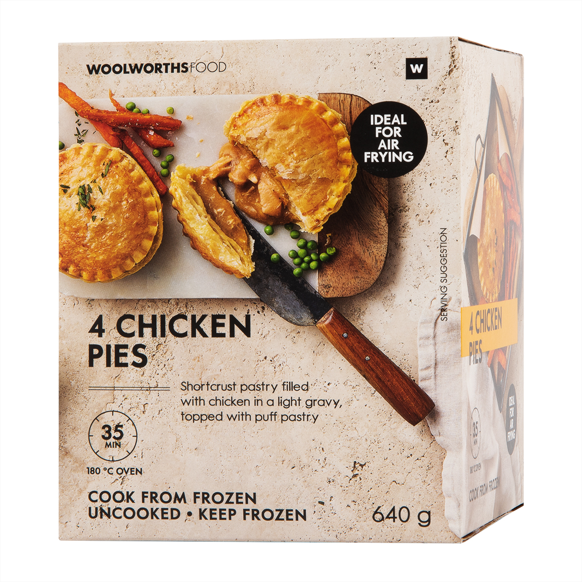 Frozen Chicken Pies 4 pk