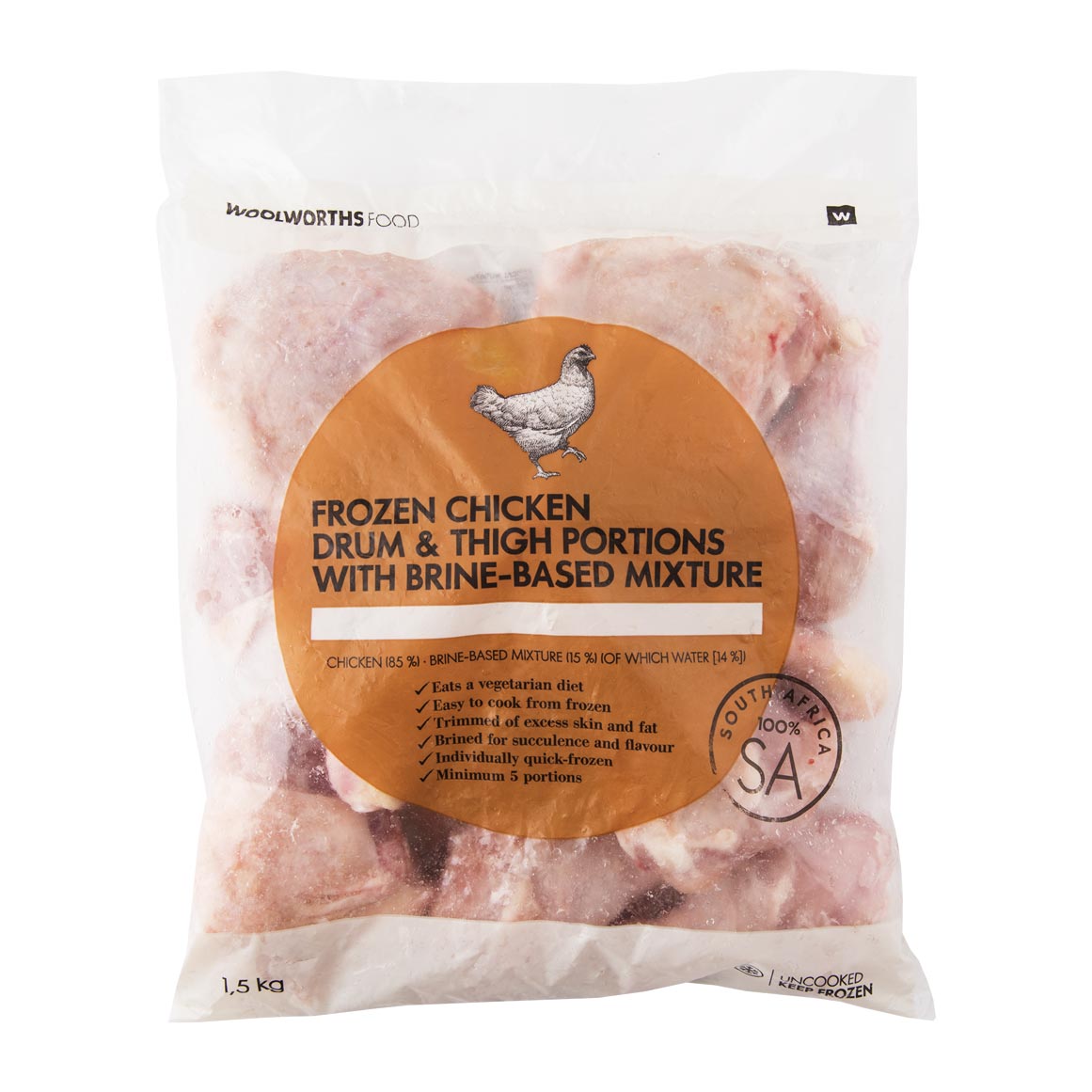 Frozen Drum & Thigh Chicken Portions 1.5 kg