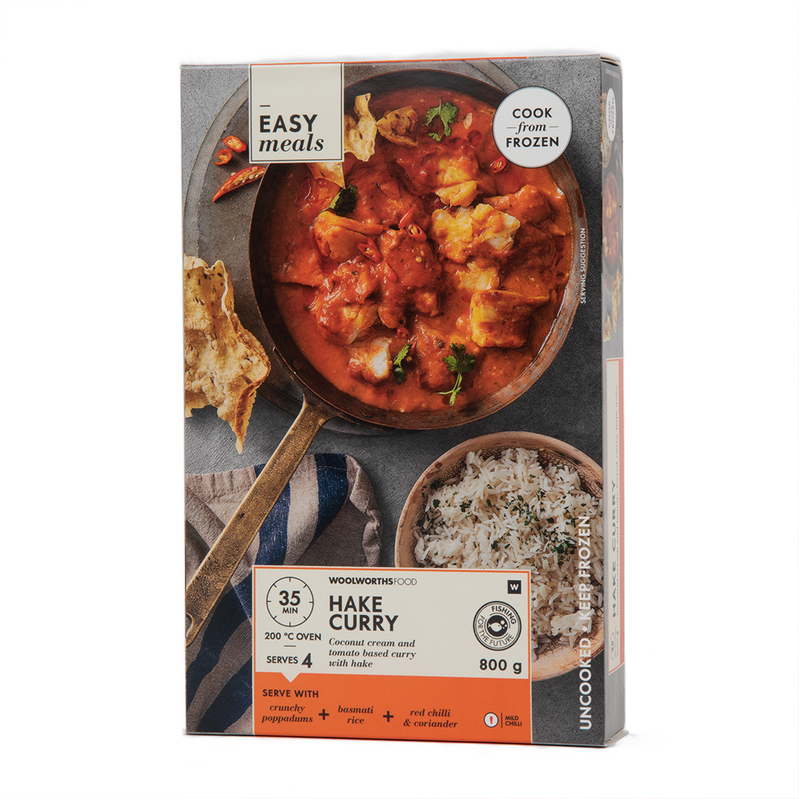 Frozen Hake Curry 800 g