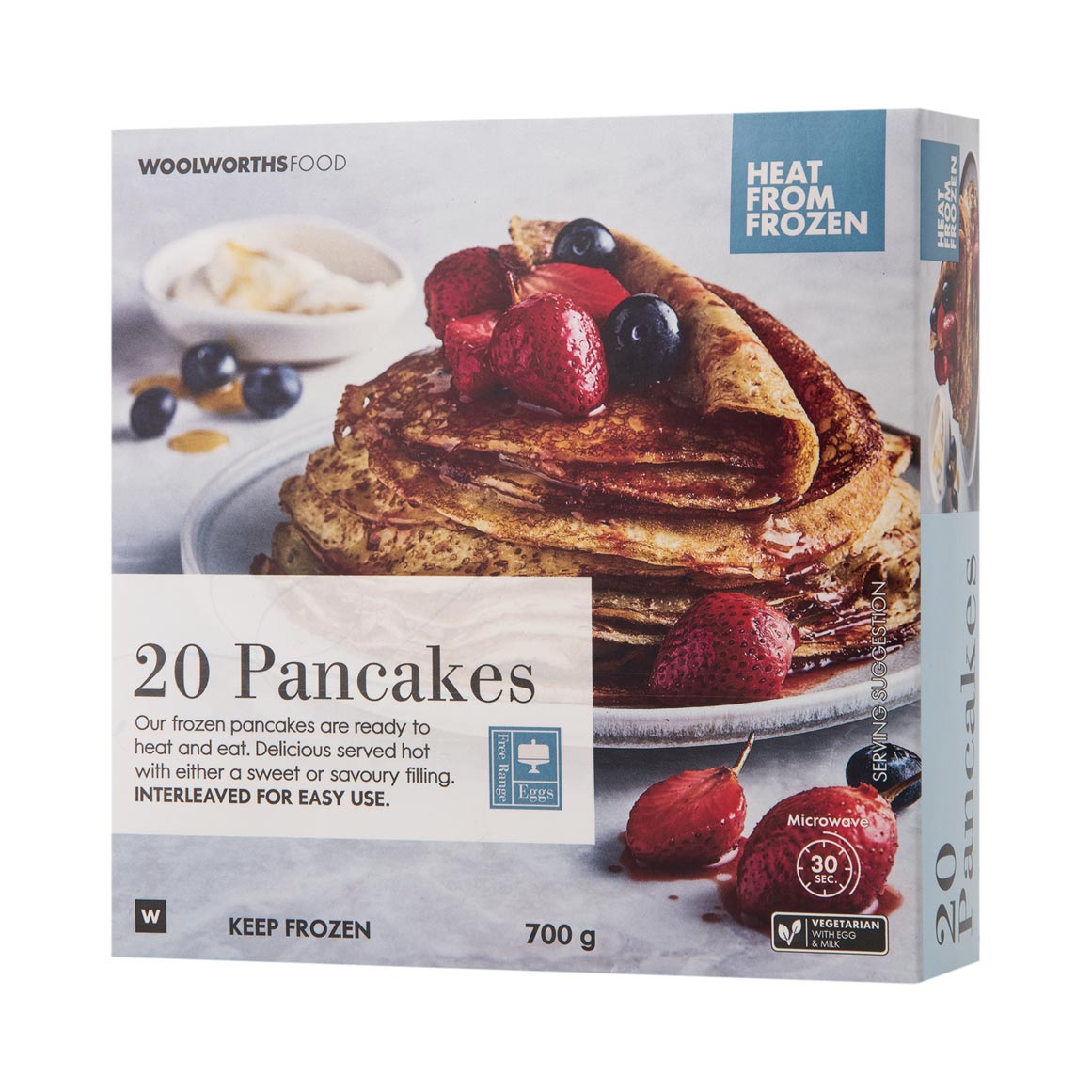 Frozen Pancakes 20 pk