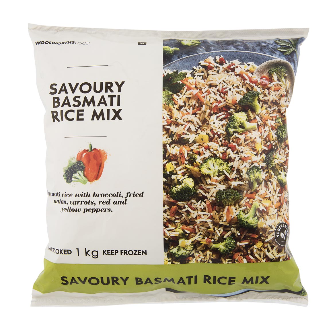 Frozen Savoury Basmati Rice Mix 1 kg | Woolworths.co.za