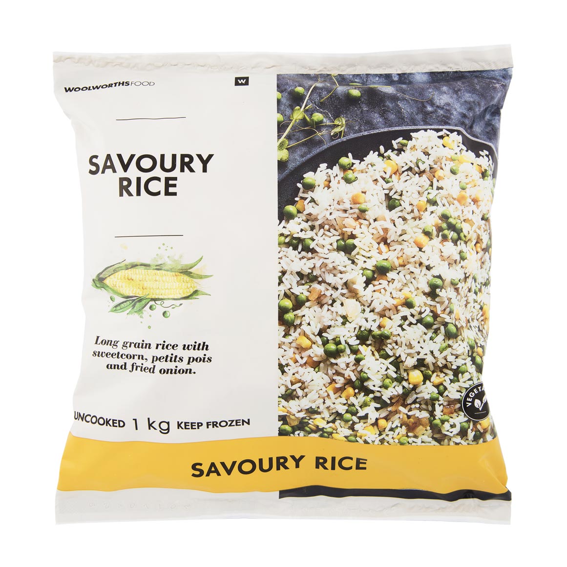 Frozen Savoury Rice 1 kg | Woolworths.co.za