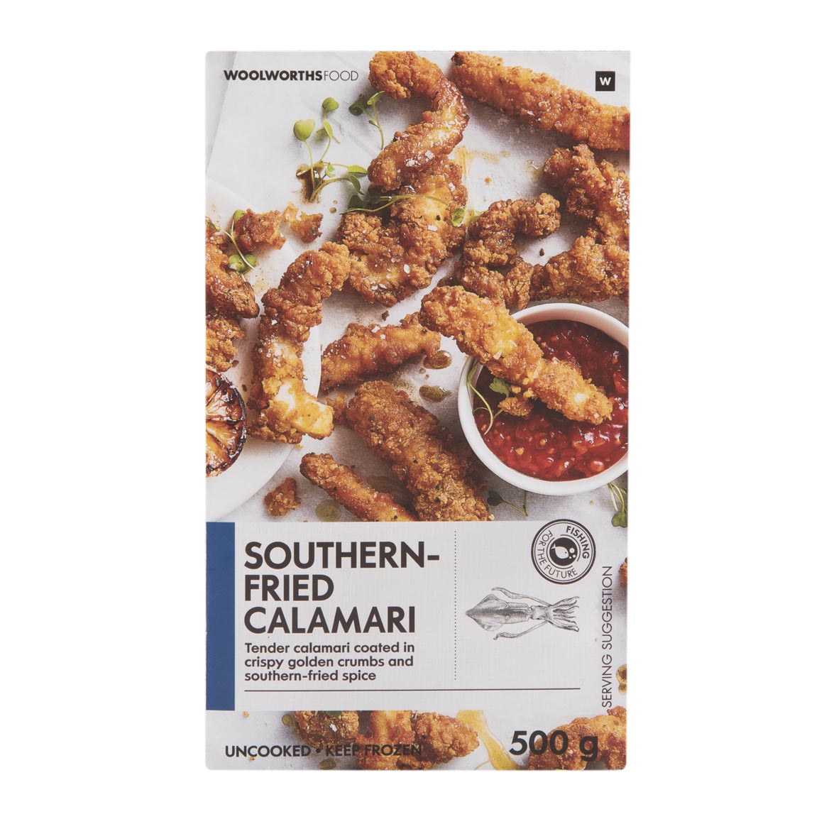 Frozen Southern-Fried Calamari 500 g | Woolworths.co.za