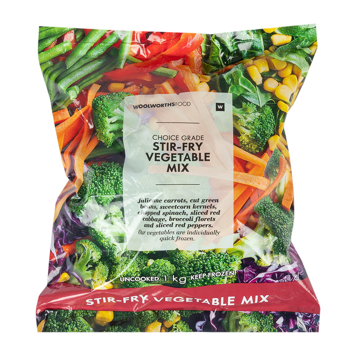 Frozen Stir Fry Vegetable Mix 1 kg
