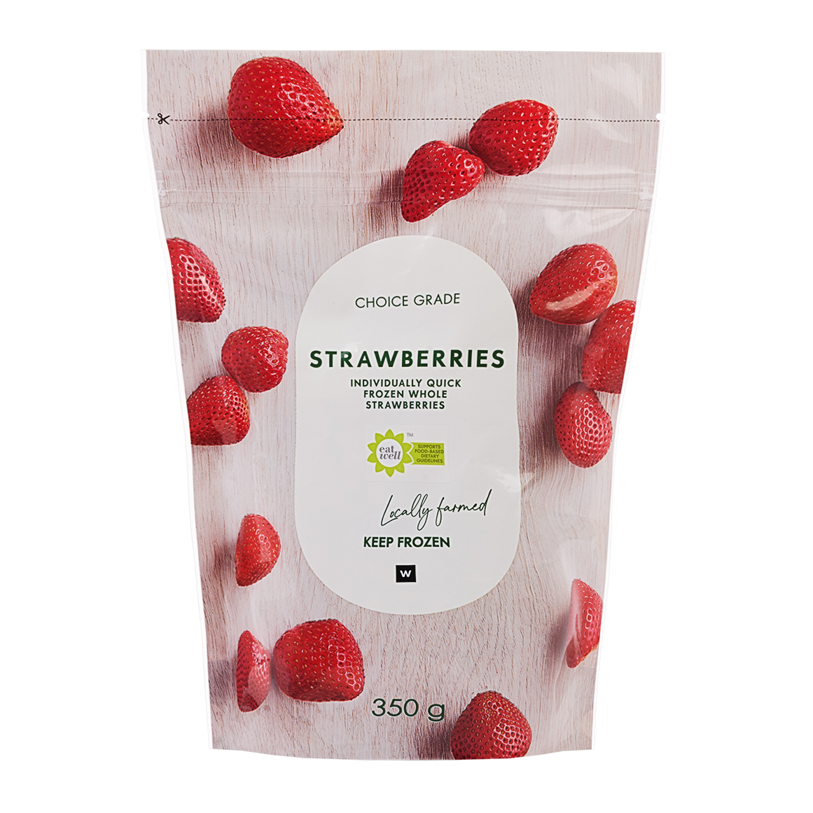 Frozen Strawberries 350 g