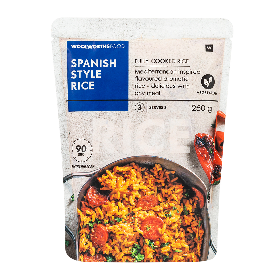 Fully Cooked Spanish Style Rice 250 g | Woolworths.co.za
