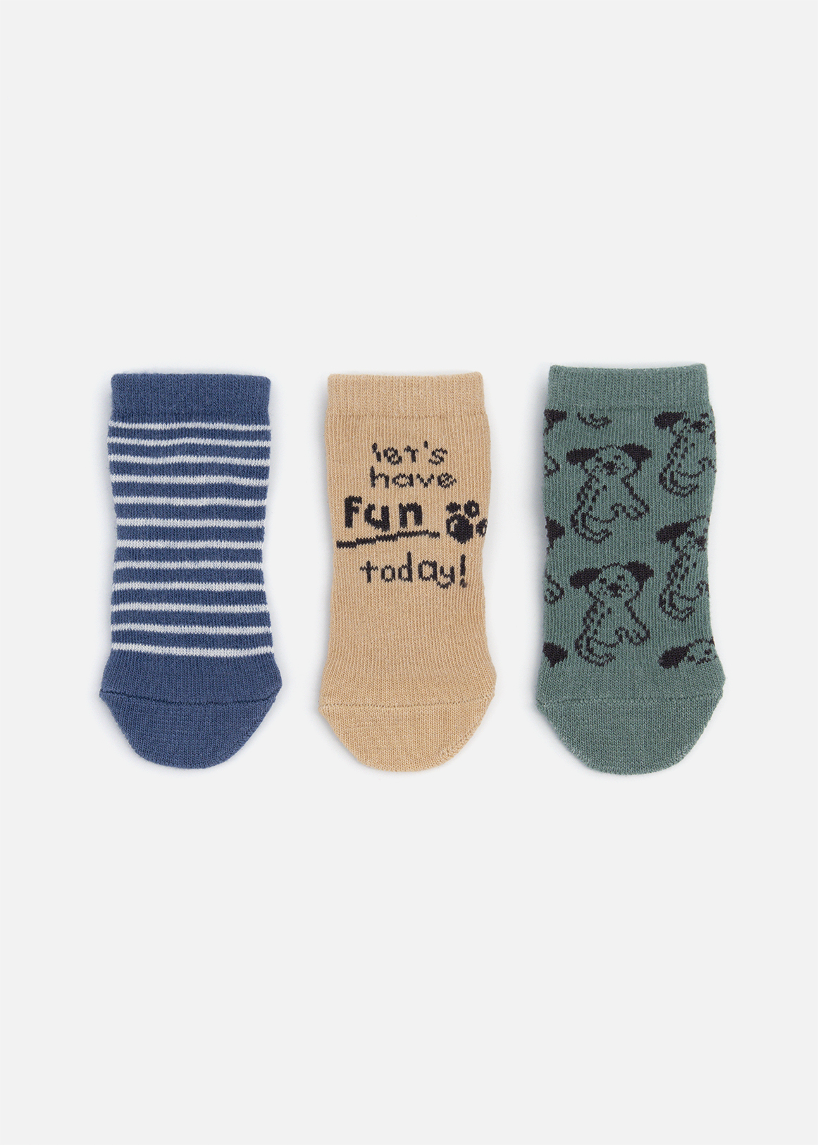 Fun Cotton Rich Socks 3 Pack | Woolworths.co.za