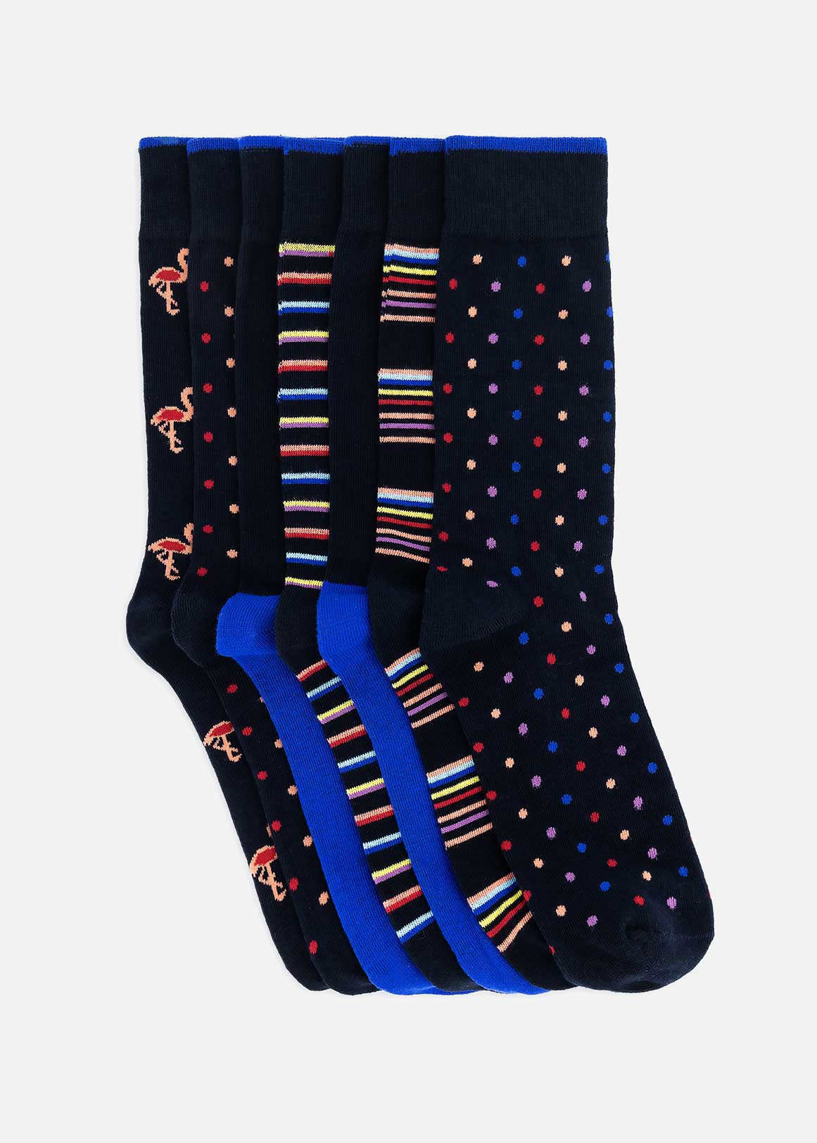 Fun Design Cotton Rich Sock 7 Pack | Woolworths.co.za