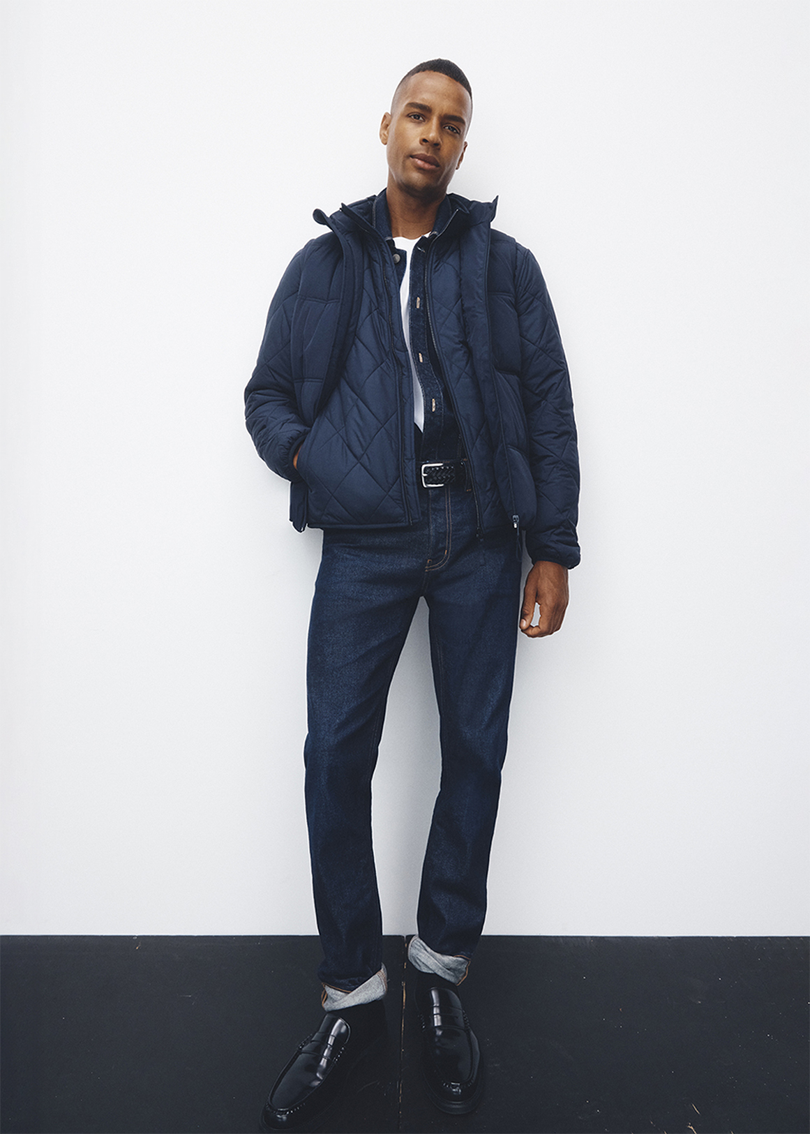 Funnel Neck Quilted Jacket | Woolworths.co.za