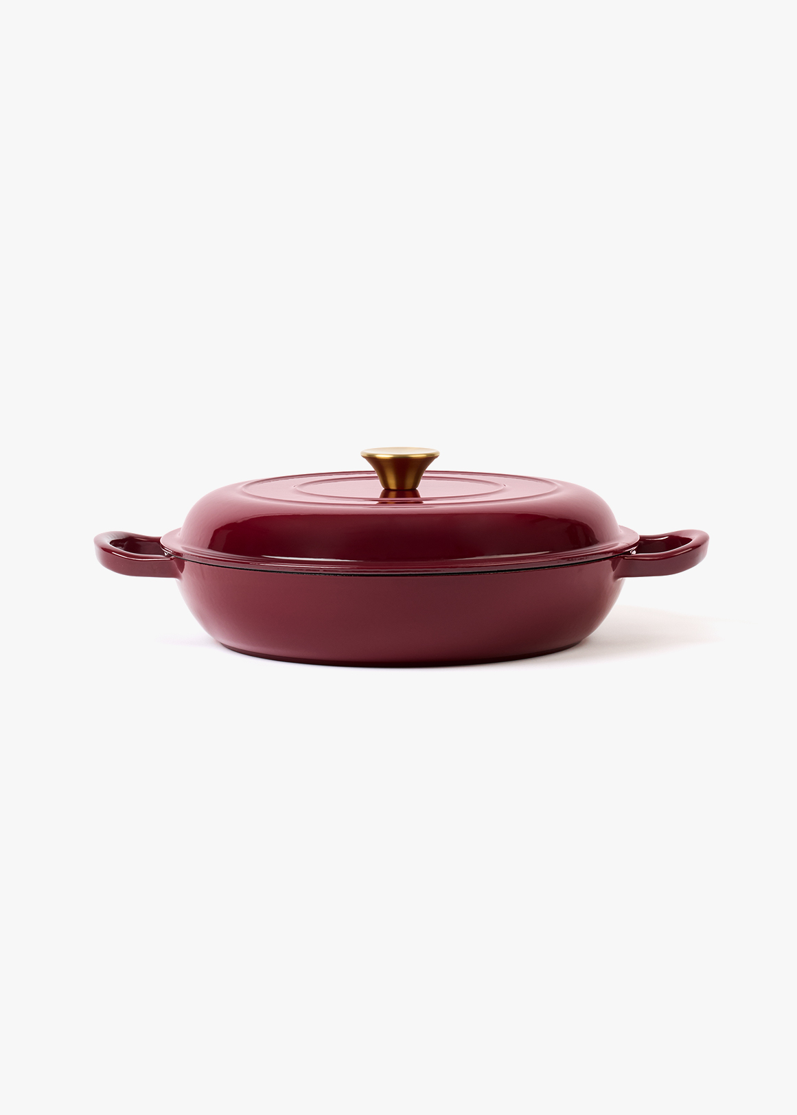 G Cast Iron Casserole Skillet 30cm