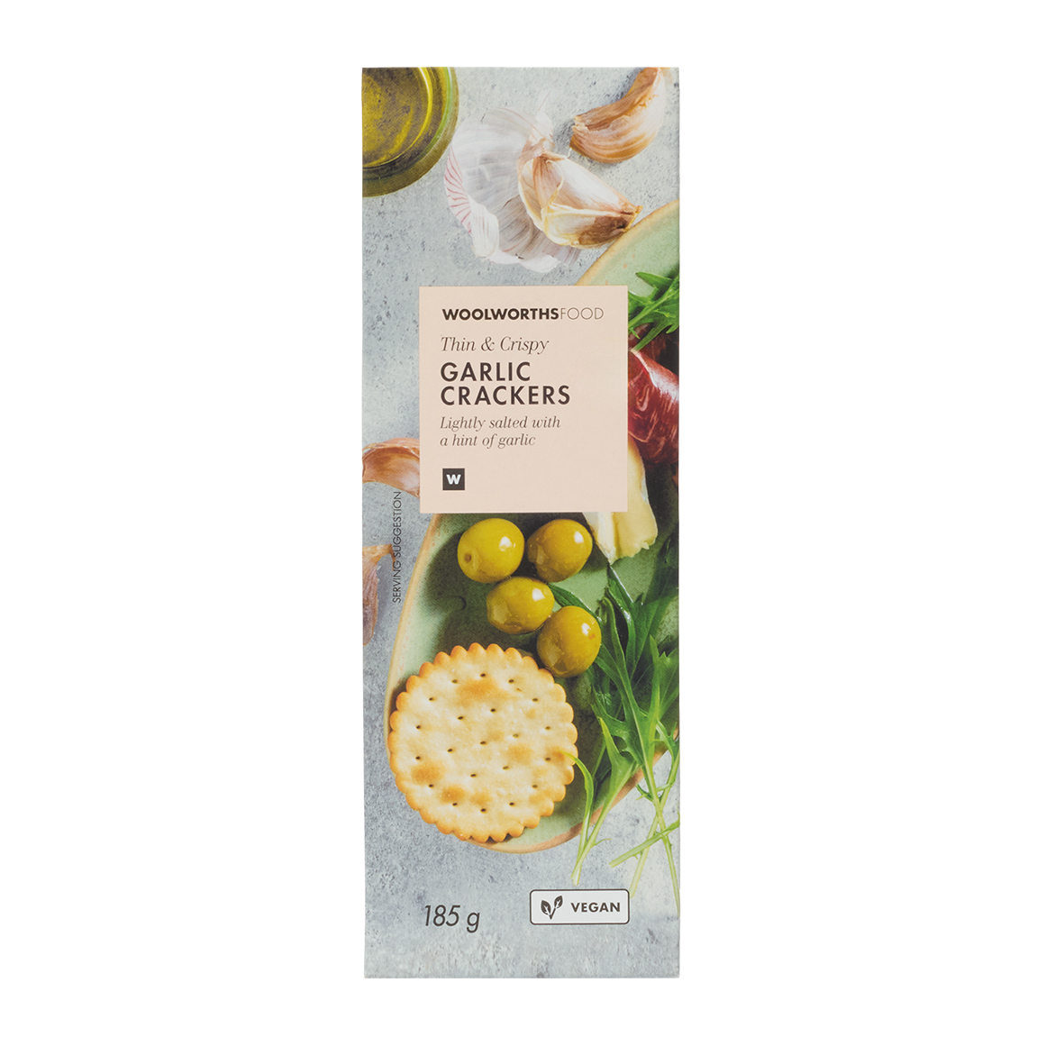 Garlic Crackers 185 g