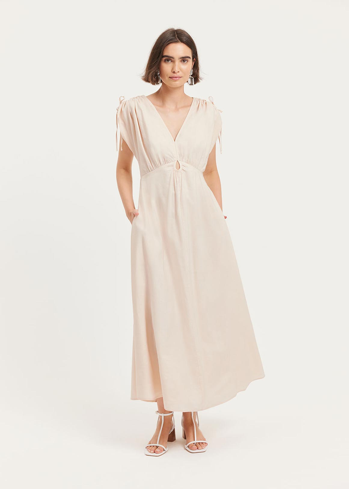 Gathered Sleeve Maxi Dress Woolworths co za gathered-sleeve-maxi-dress-woolworths-co-za