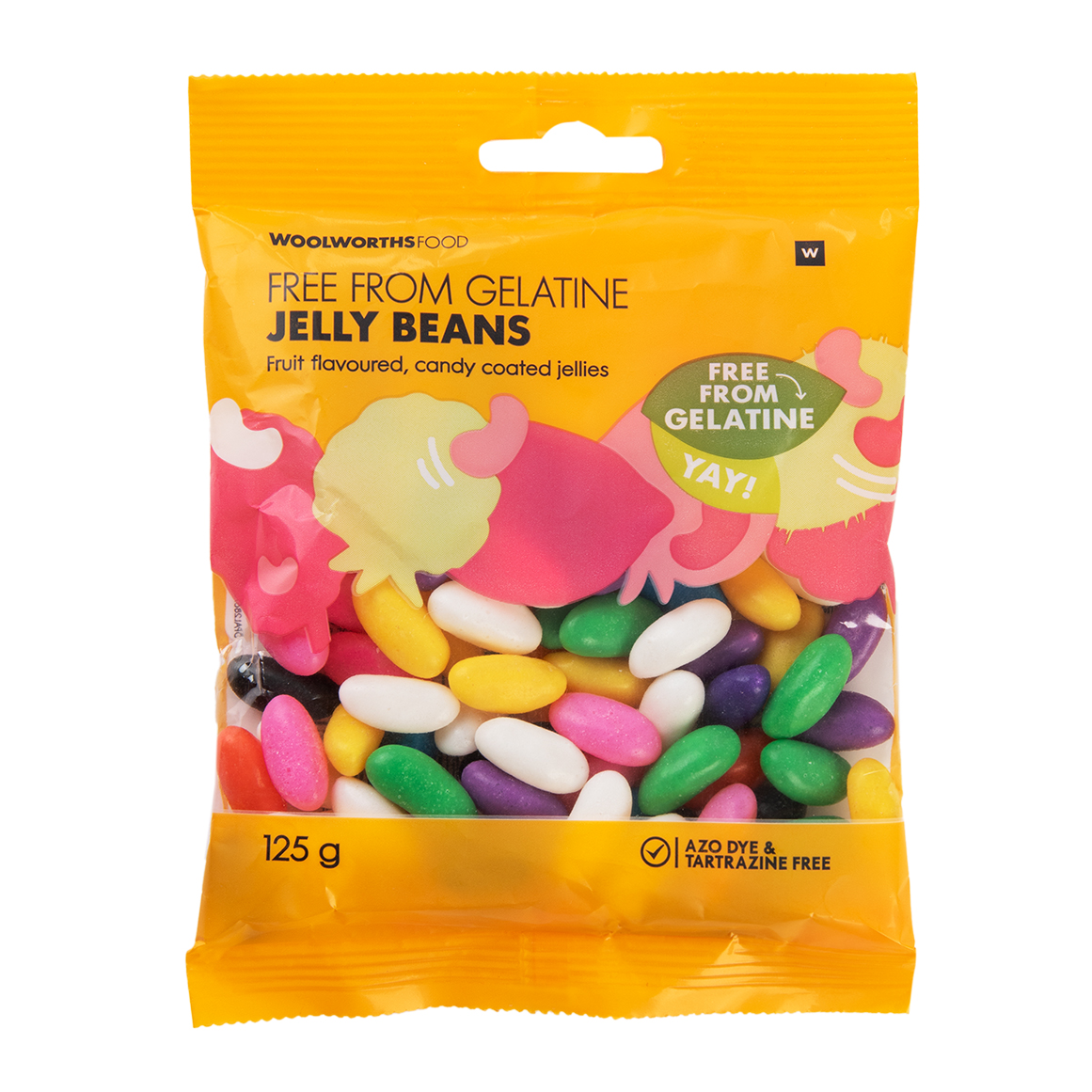 Gelatine Free Jelly Beans 125 g