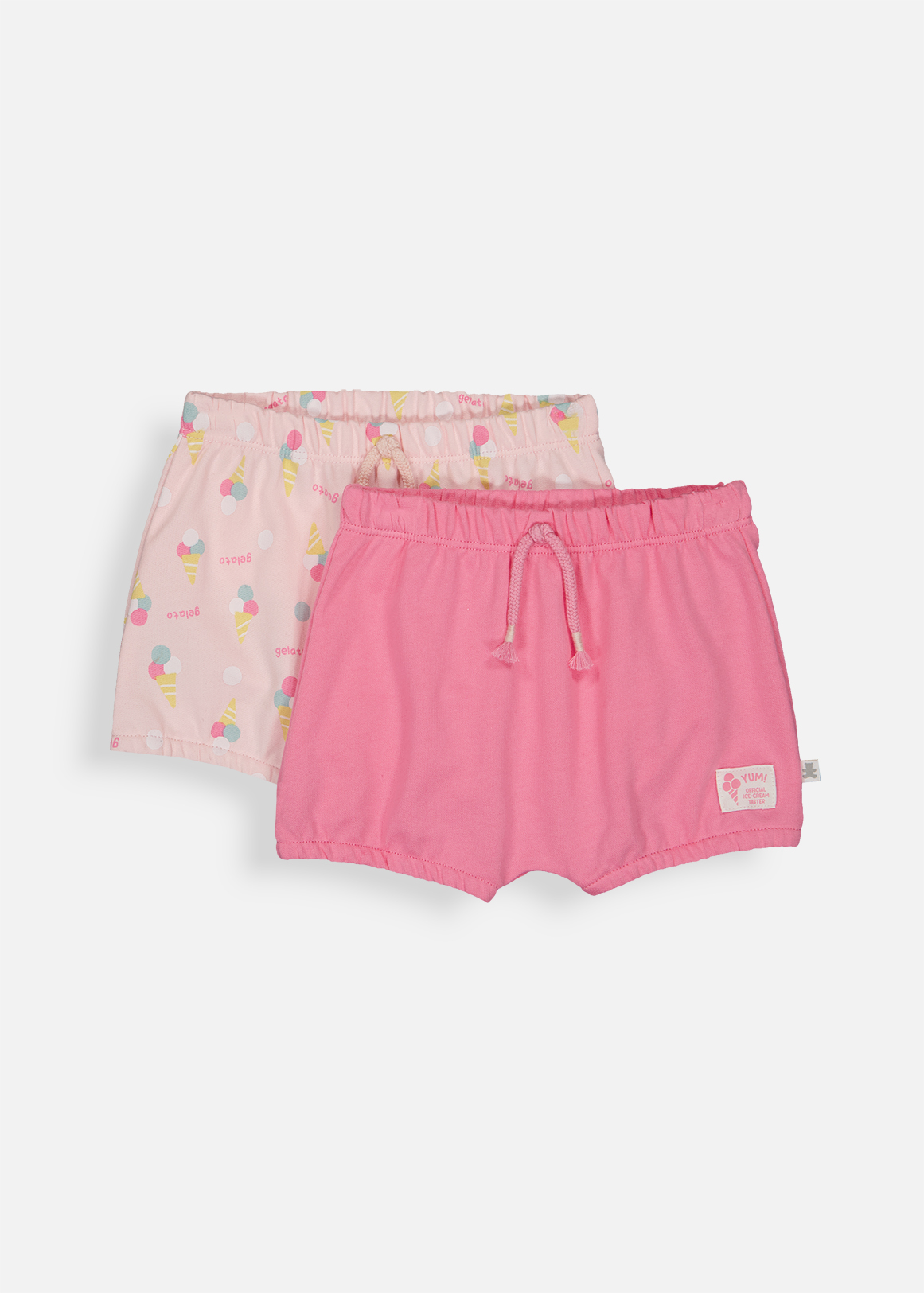 Gelato Cotton Fleece Shorts 2 Pack