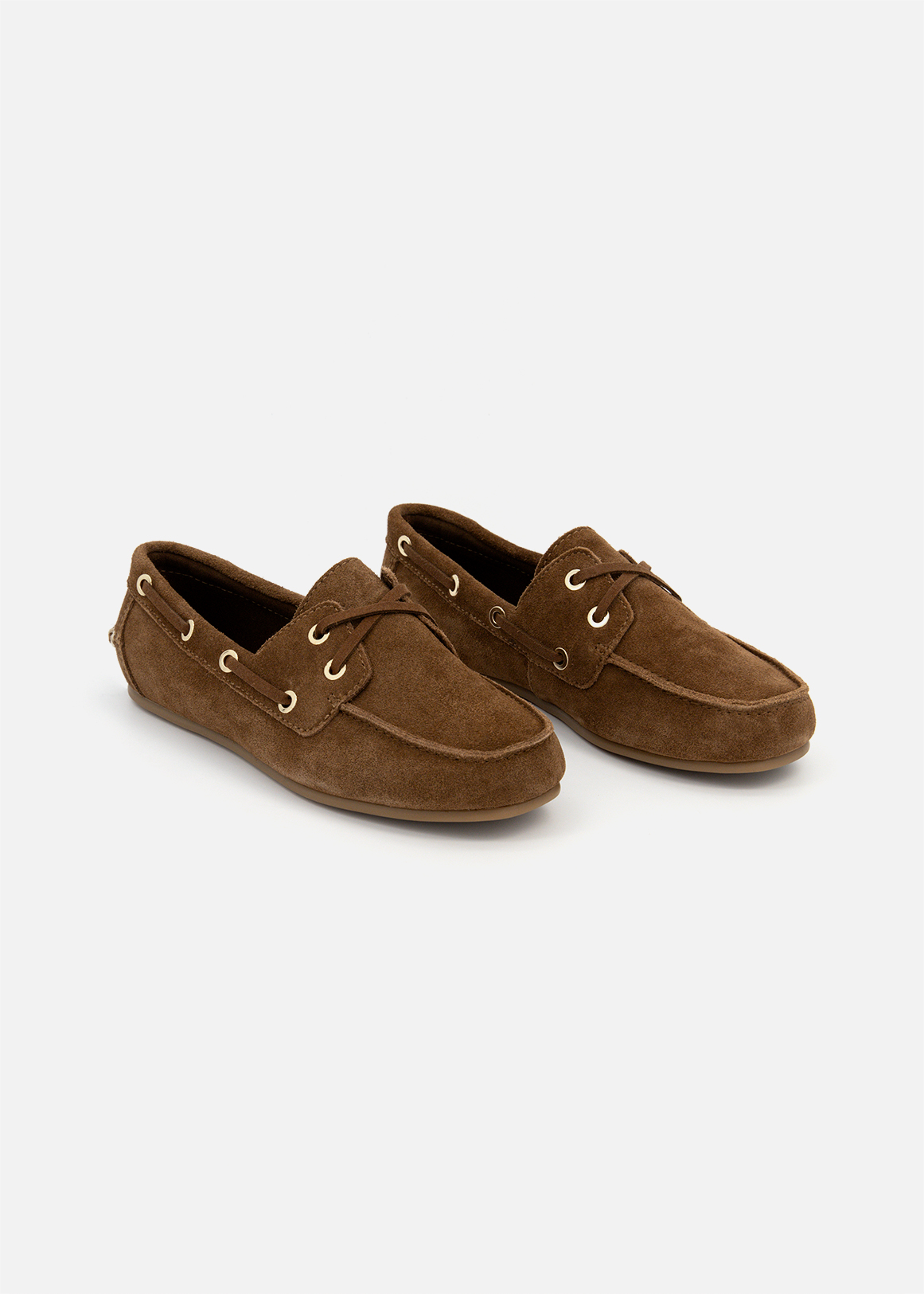 Genuine Suede Boat Shoes