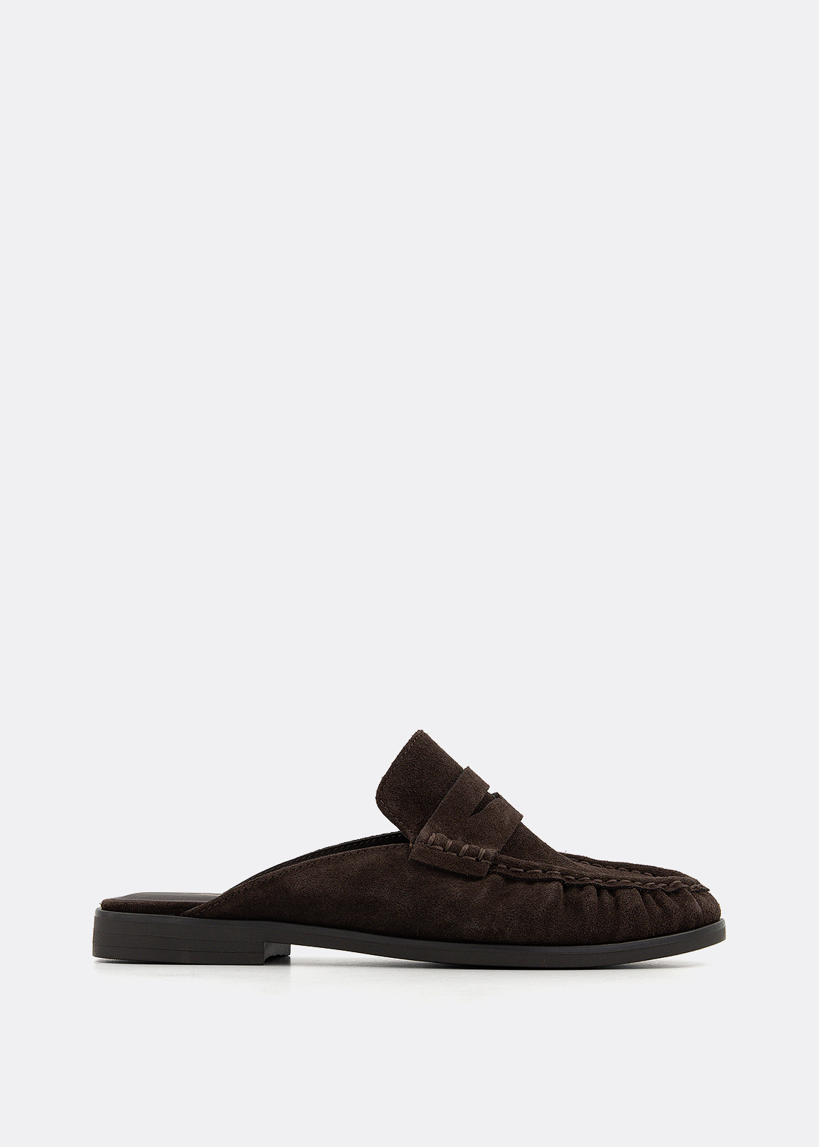 Genuine Suede Mules