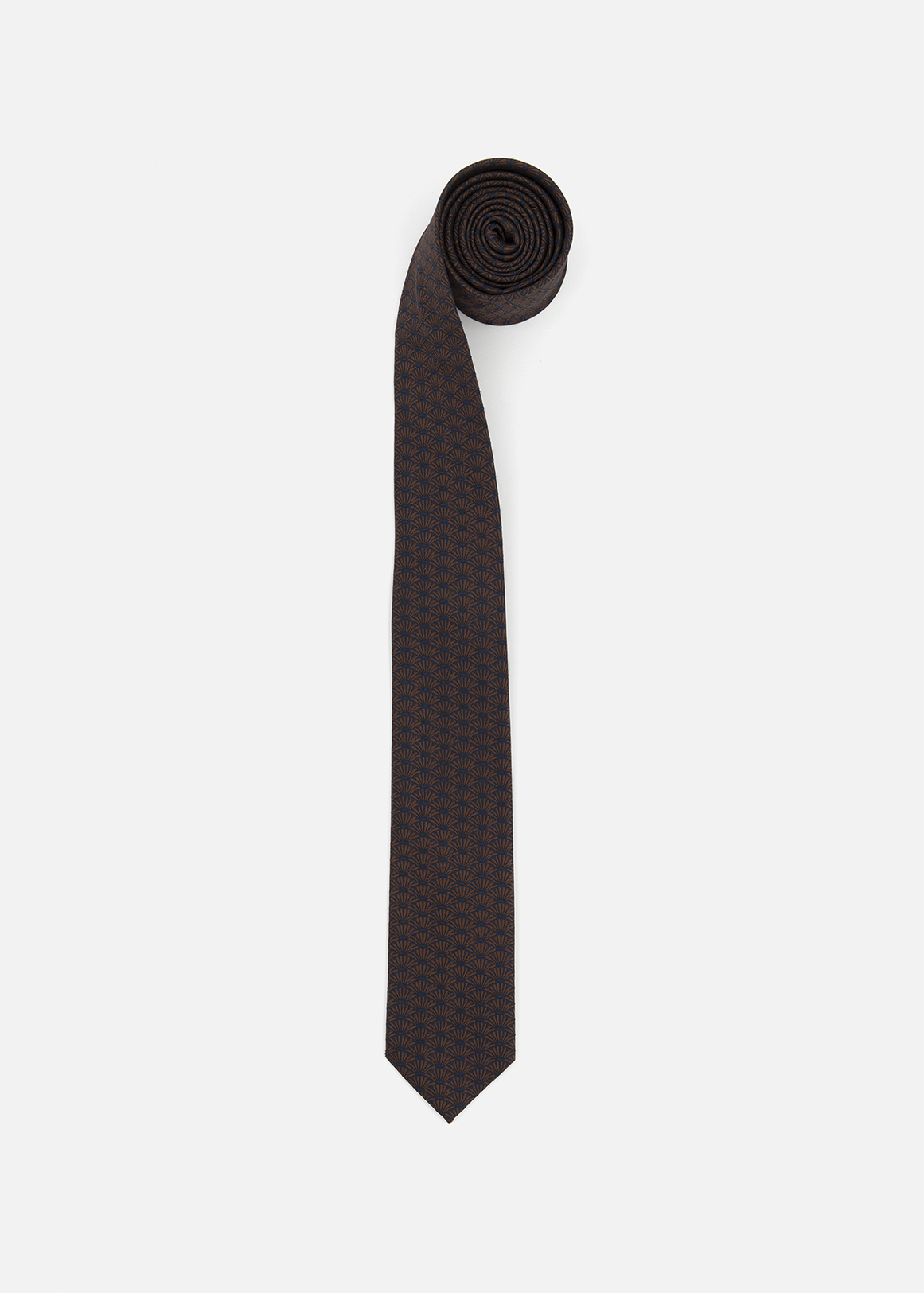Geometric Slim Tie