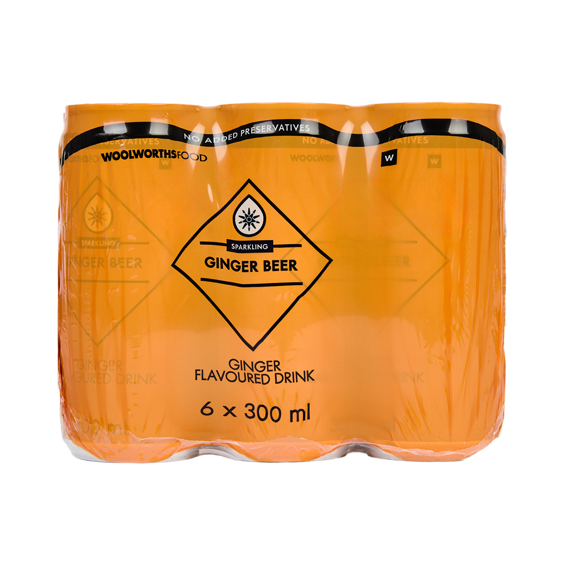 Ginger Beer Sparkling Drink 6 x 300 ml