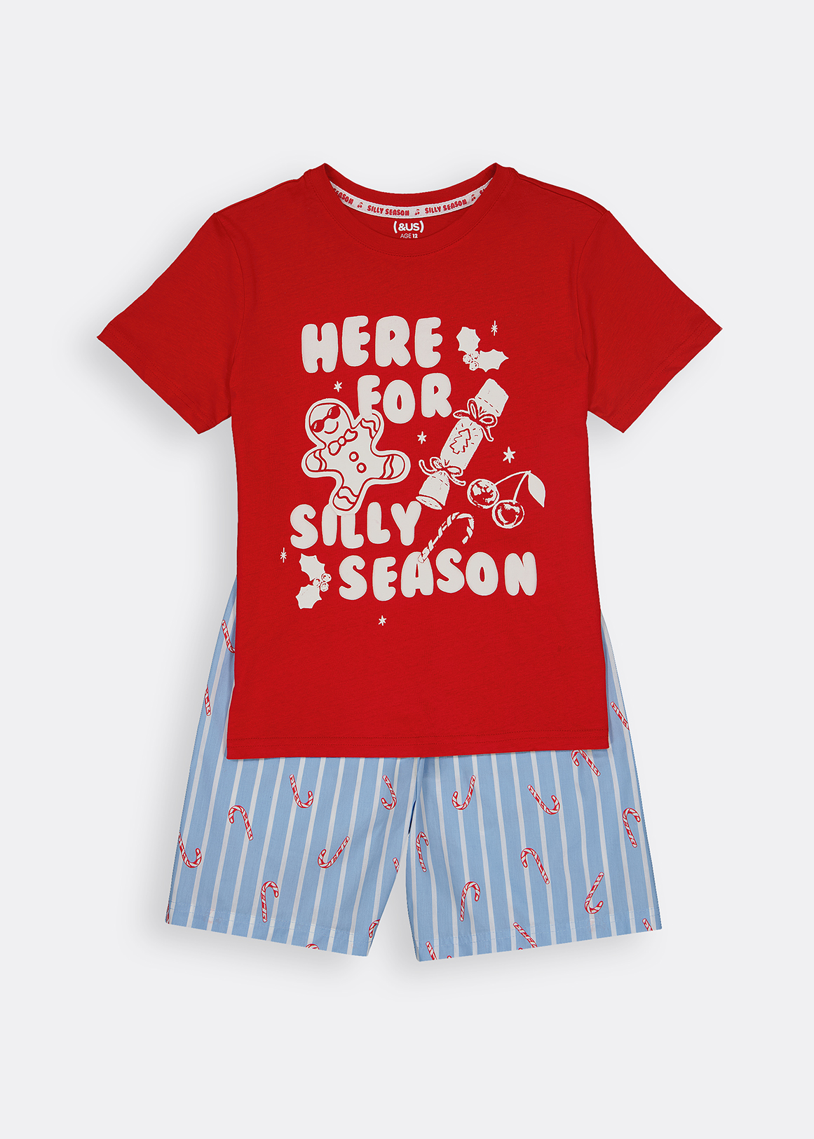 Gingerbread Christmas Cotton Pyjamas