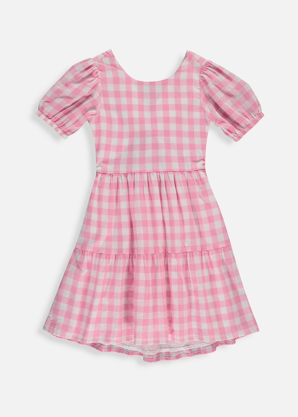 Gingham Tiered Dress | Woolworths.co.za