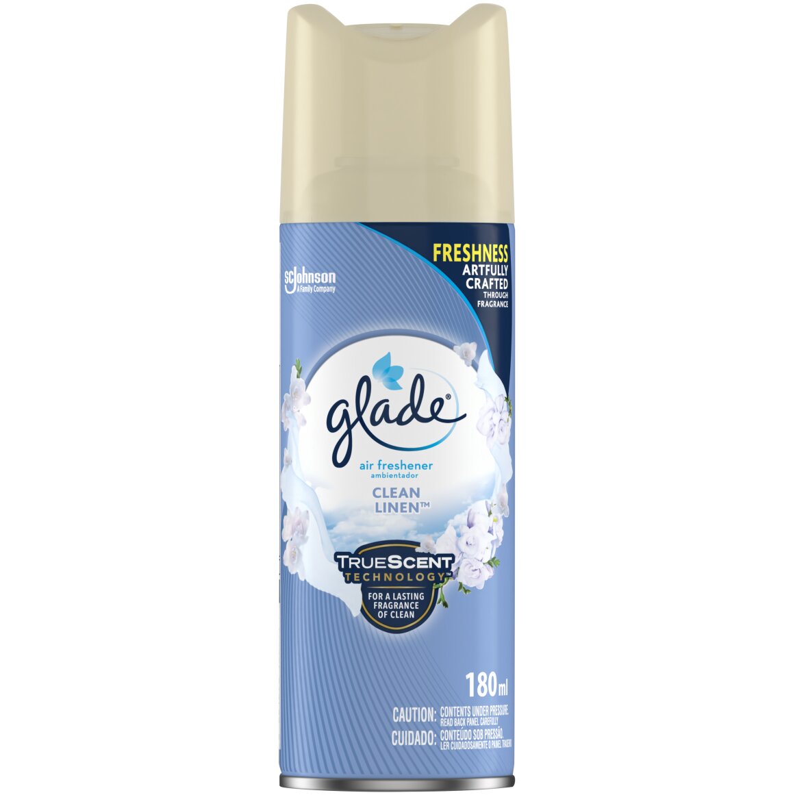 Glade Clean Linen Air Freshener 180 ml