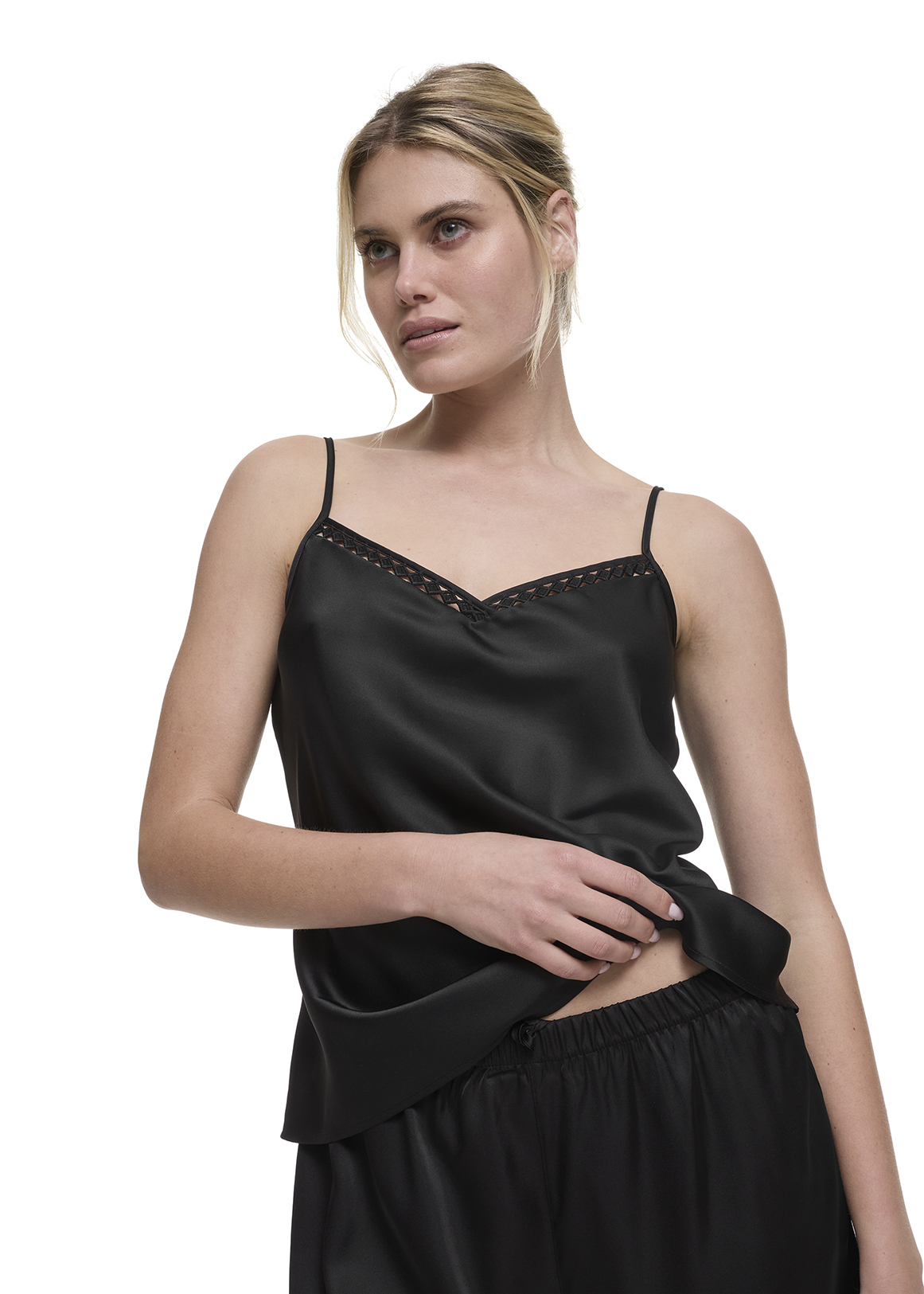 Glam Aztec Lace Sleep Camisole