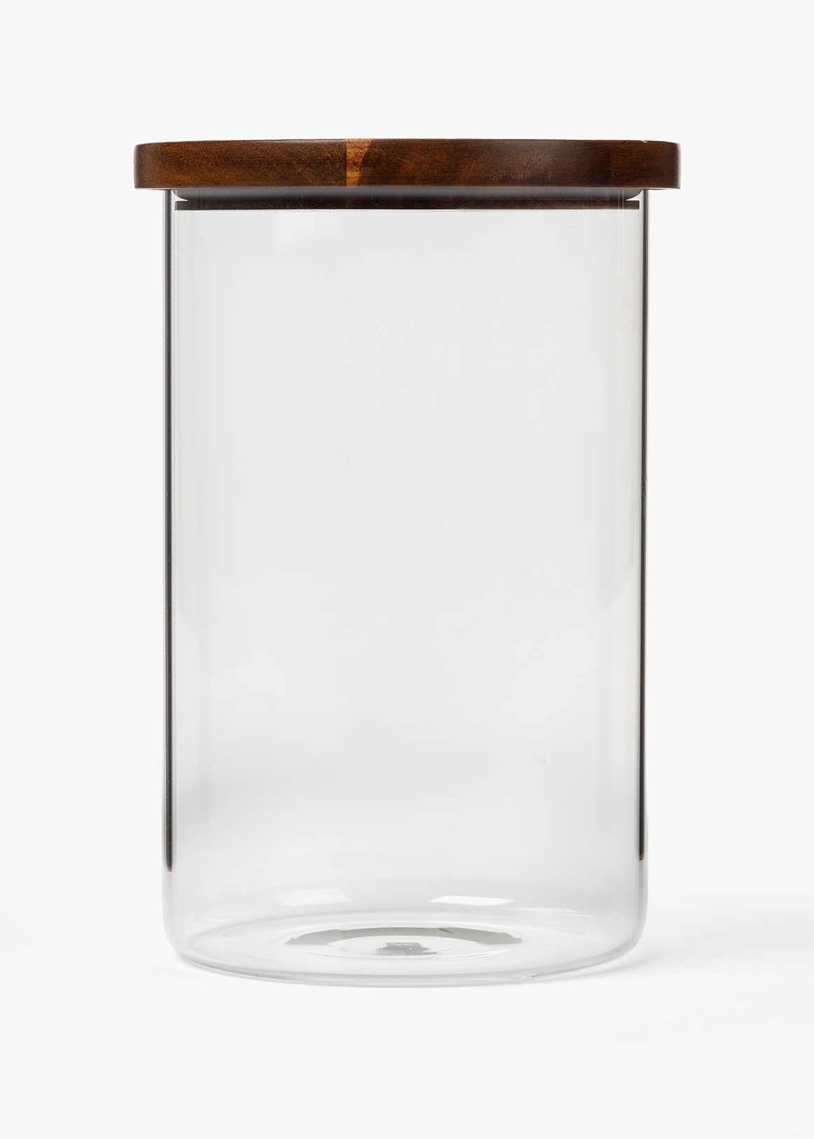 Glass Container with Wood Lid | Woolworths.co.za