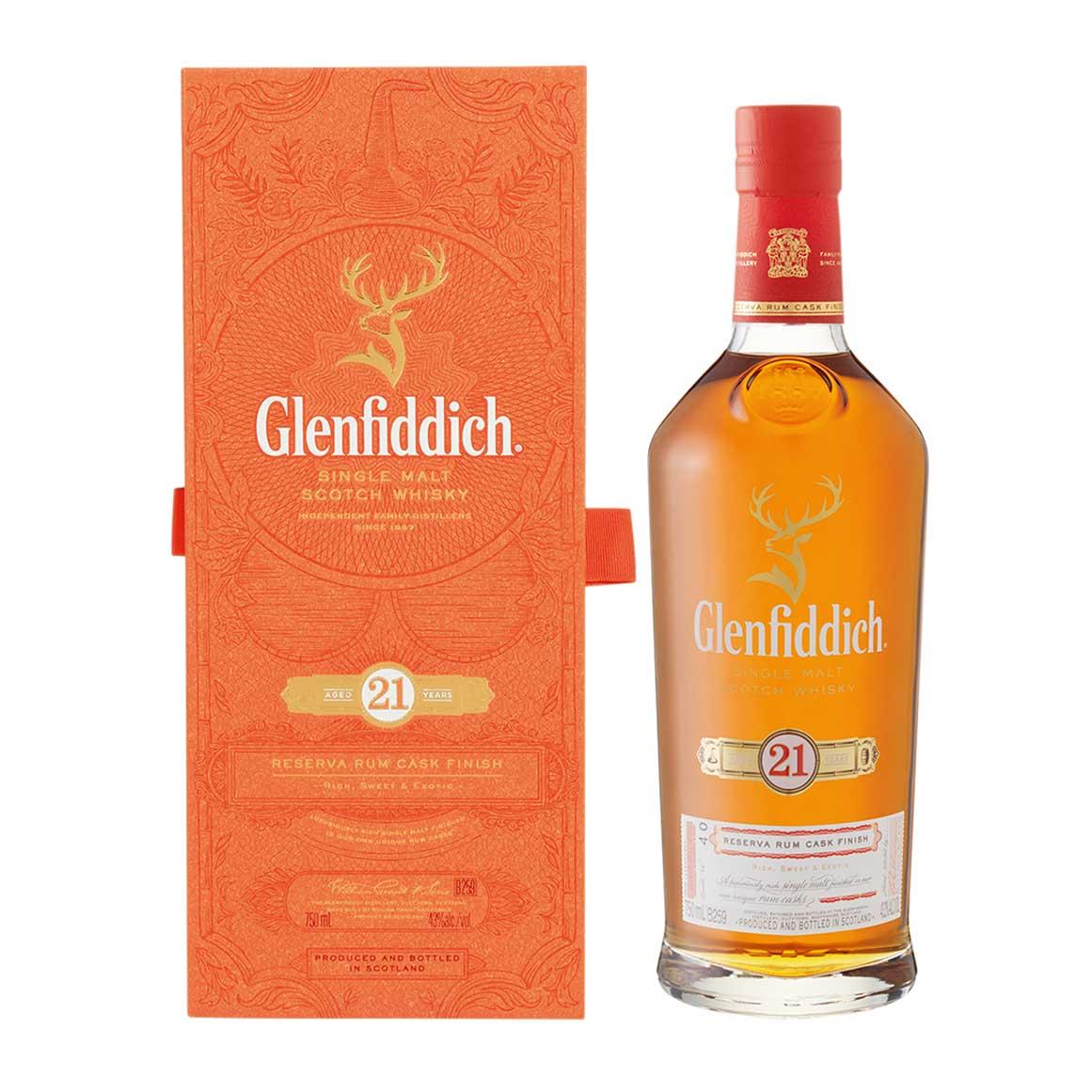 Glenfiddich 18 Year Old Single Malt Scotch Whisky 750 ml