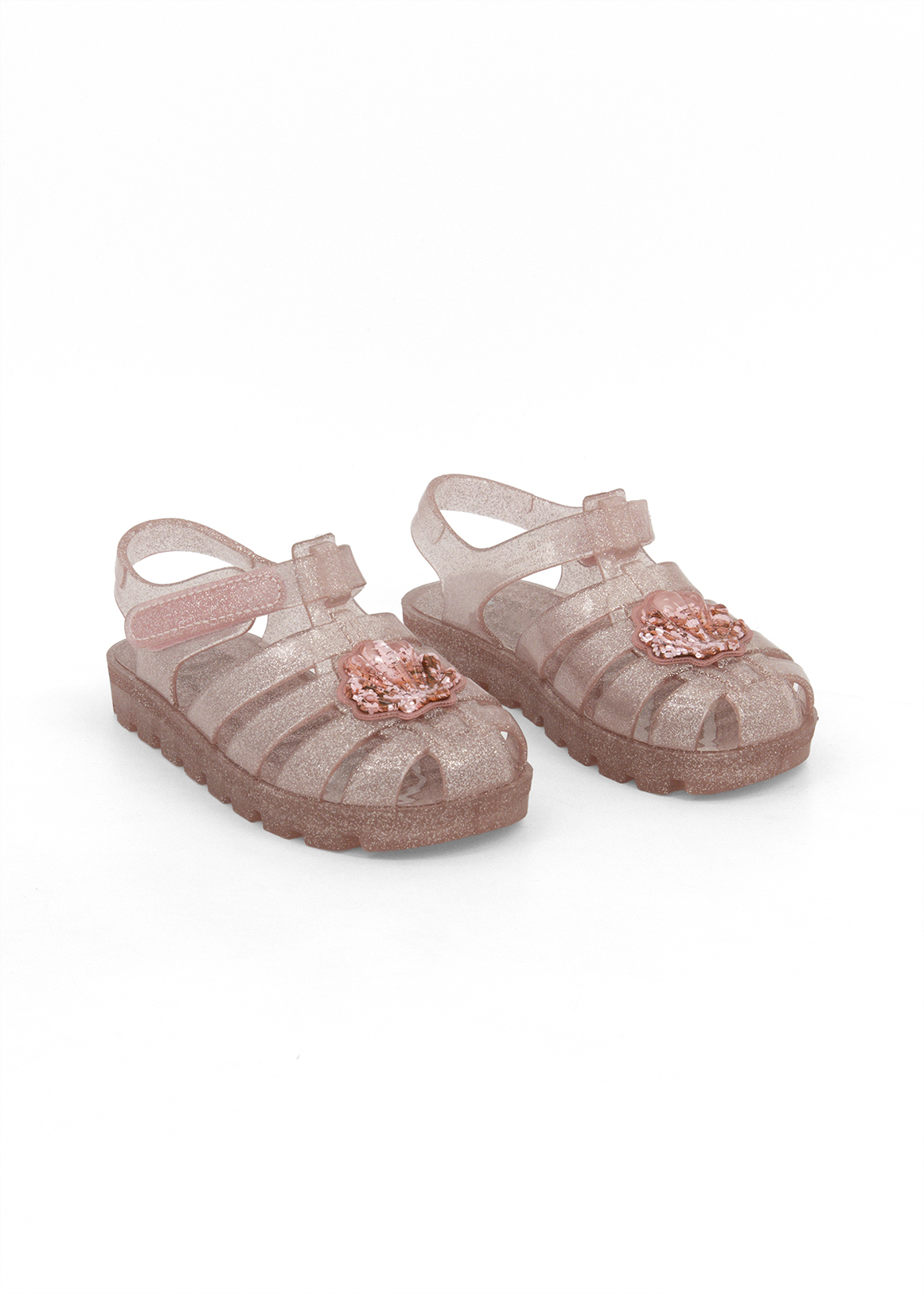 Glitter Jelly Sandals (Size 5-13) Younger Girl