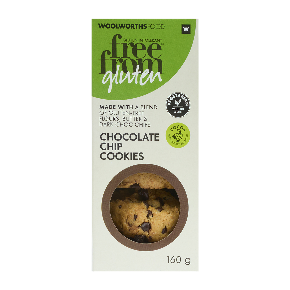 Gluten Free Chocolate Chip Cookies 160 g
