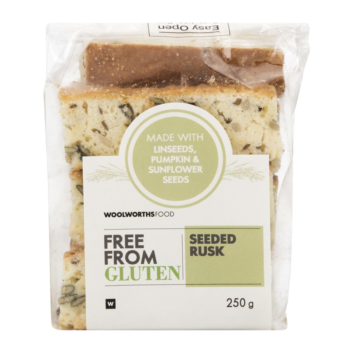 Gluten Free Seeded Rusk 250 g