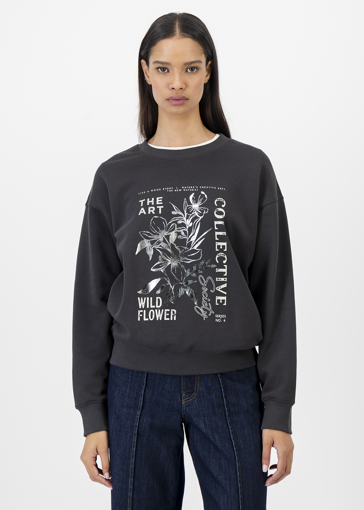 Graphic Fleece Sweatshirt
