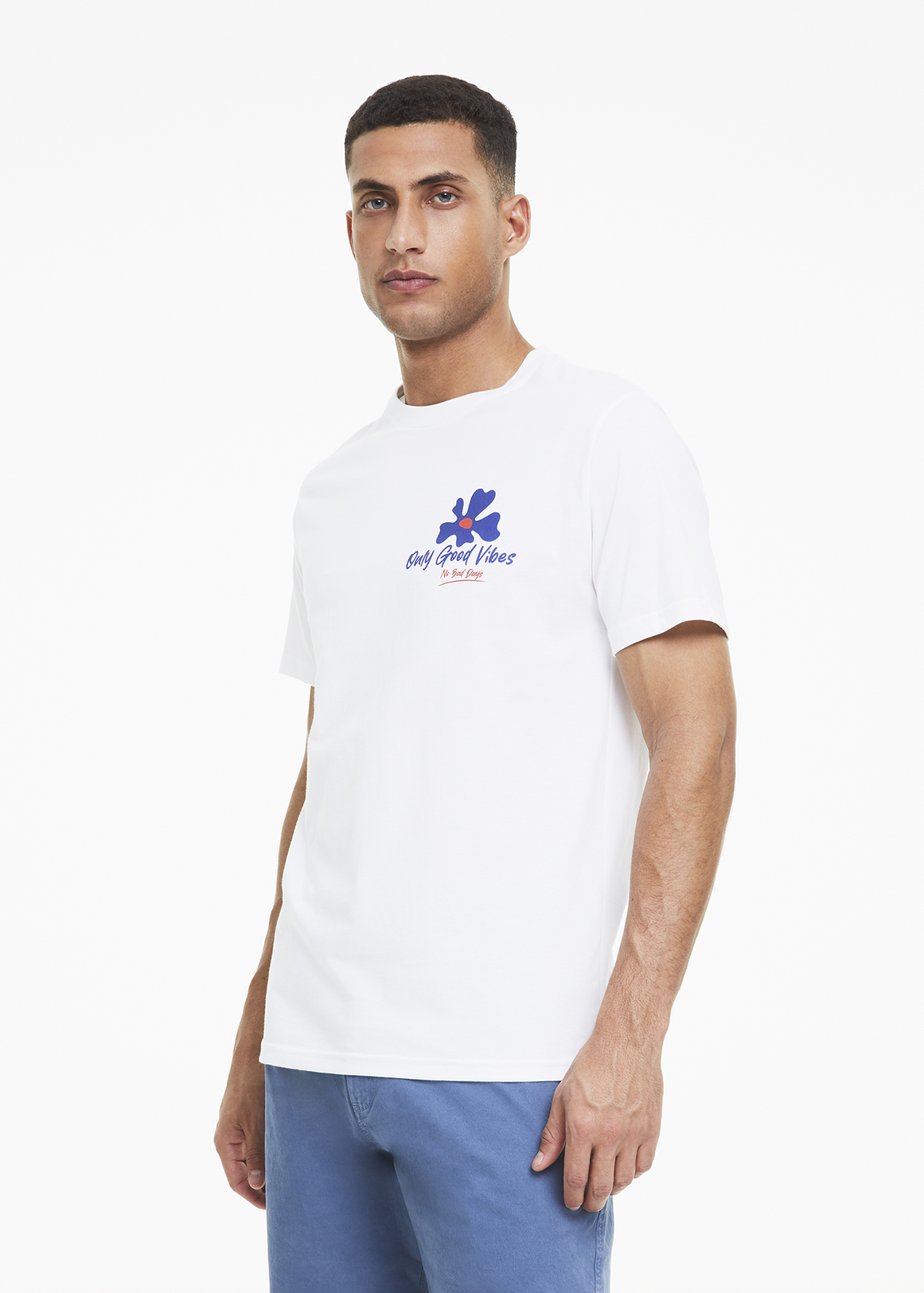 Graphic Slim Fit Cotton T-shirt | Woolworths.co.za