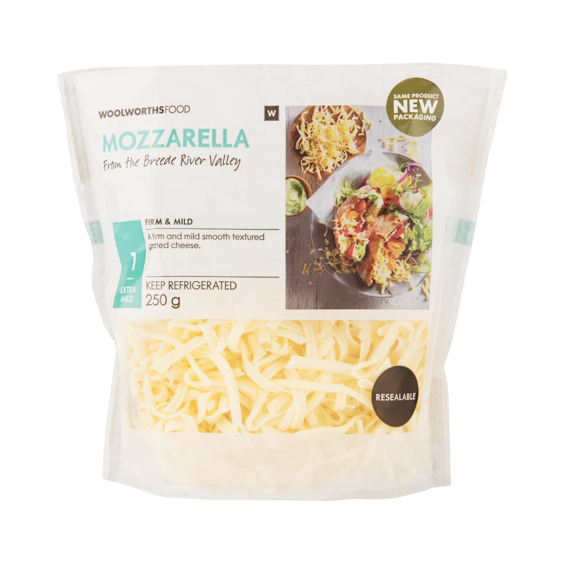 Grated Mozzarella Cheese 250 g
