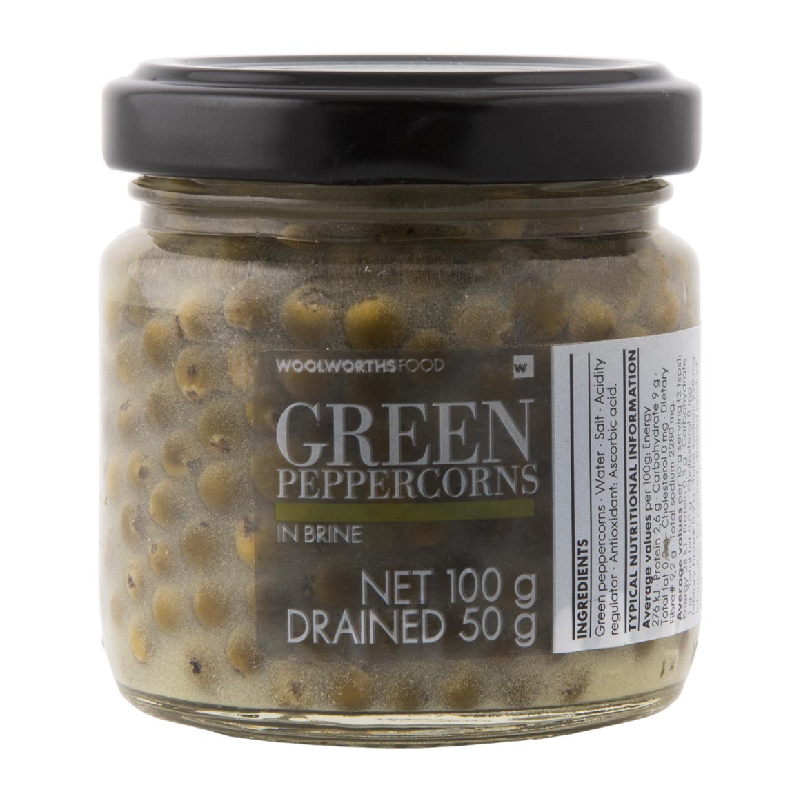 Green Peppercorns in Brine 100 g Woolworths.co.za