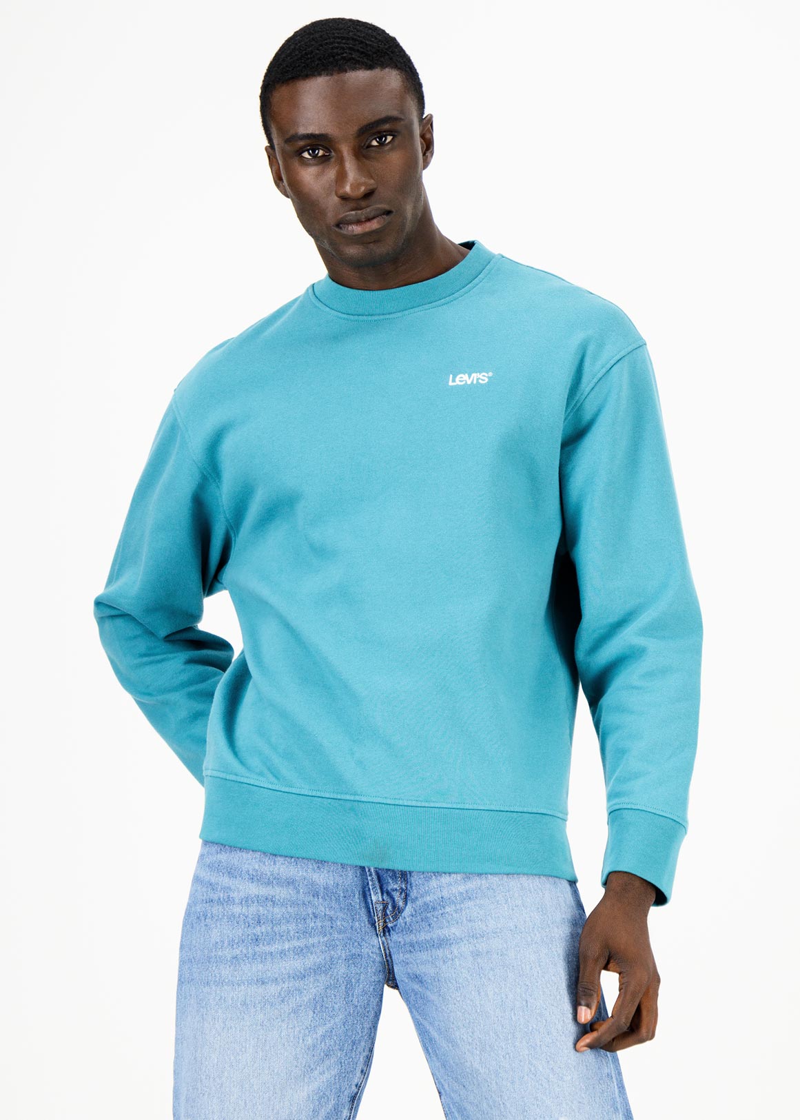 Green Slate Seasonal Crew Neck Sweatshirt | Woolworths.co.za