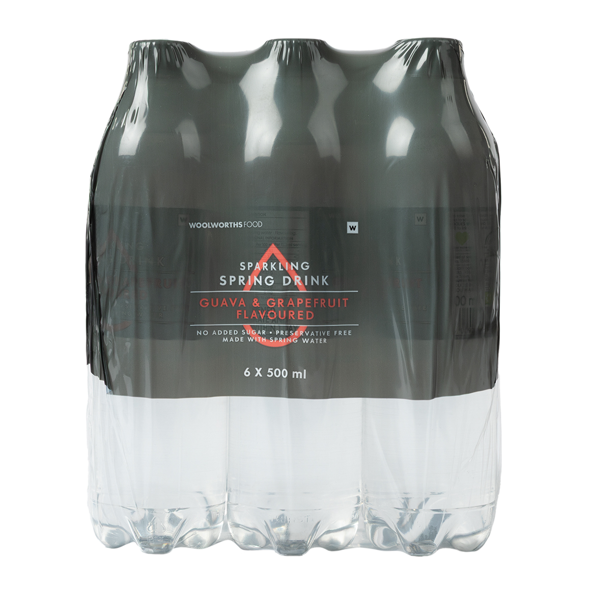 Guava and Grapefruit Flavoured Sparkling Spring Drink 6 x 500 ml