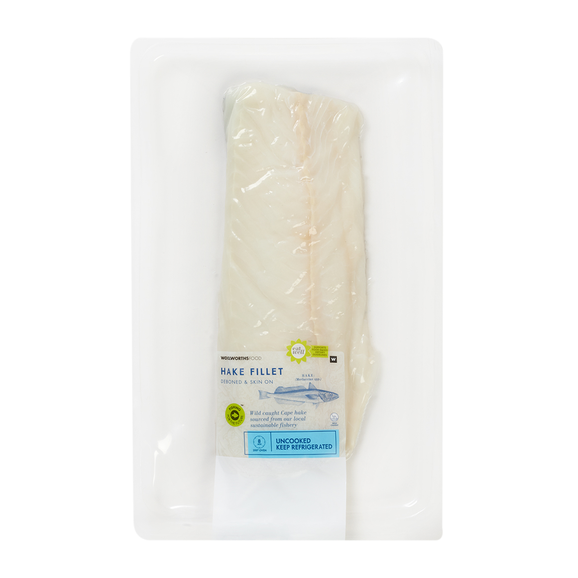 Hake Fillet Avg 350 g