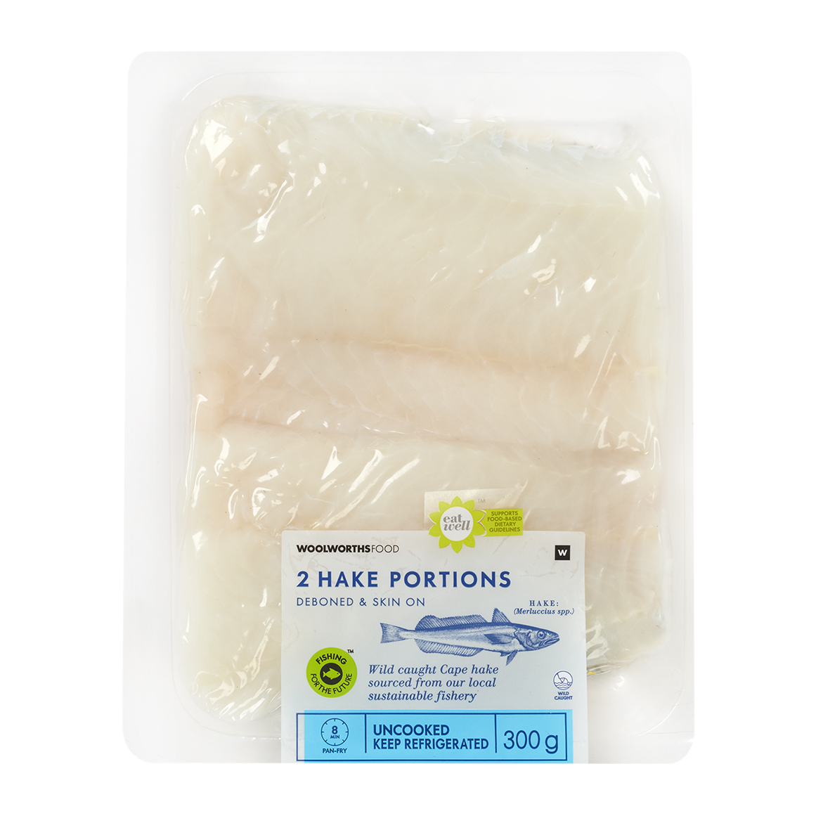 Hake Portions 300 g