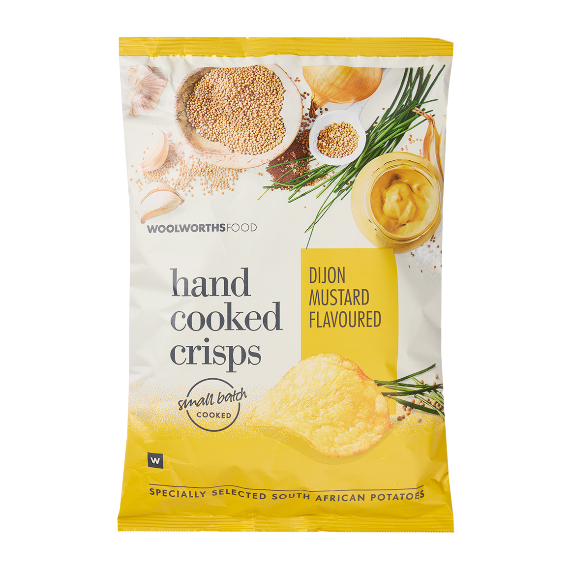 Hand Cooked Dijon Mustard Potato Crisps 125 g