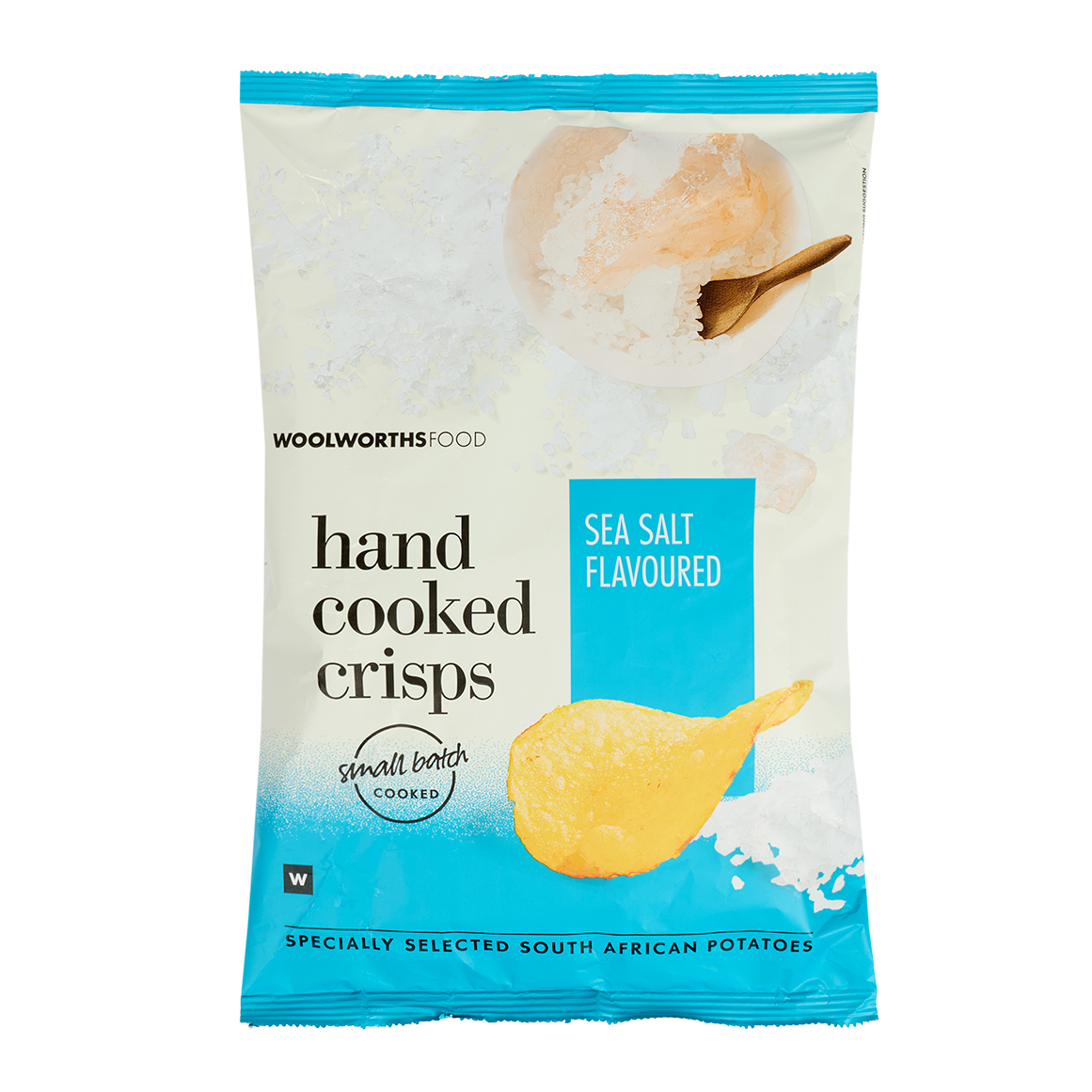 Hand Cooked Sea Salt Flavoured Crisps 125 g