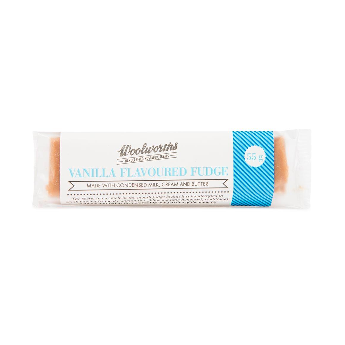 Handcrafted Vanilla Flavoured Fudge 55 g