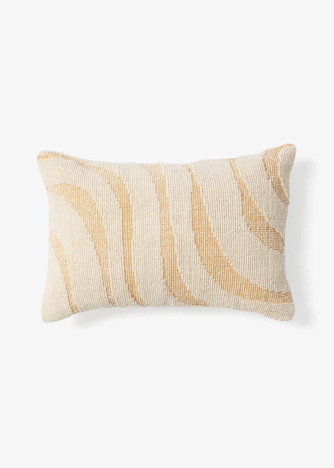 Handloom Swirl Woven Scatter Cushion 60x40 cm