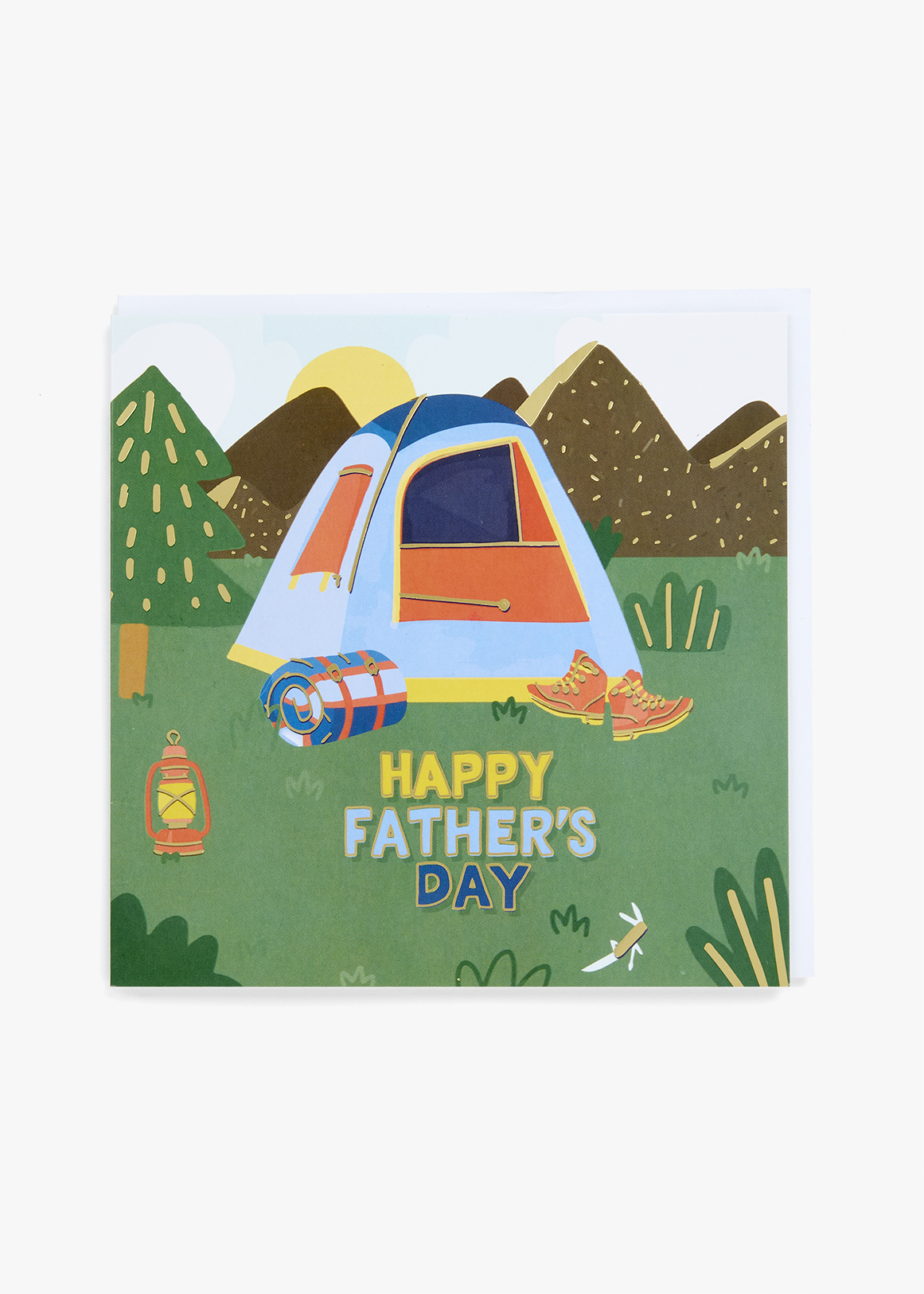 Happy Camper Square Card