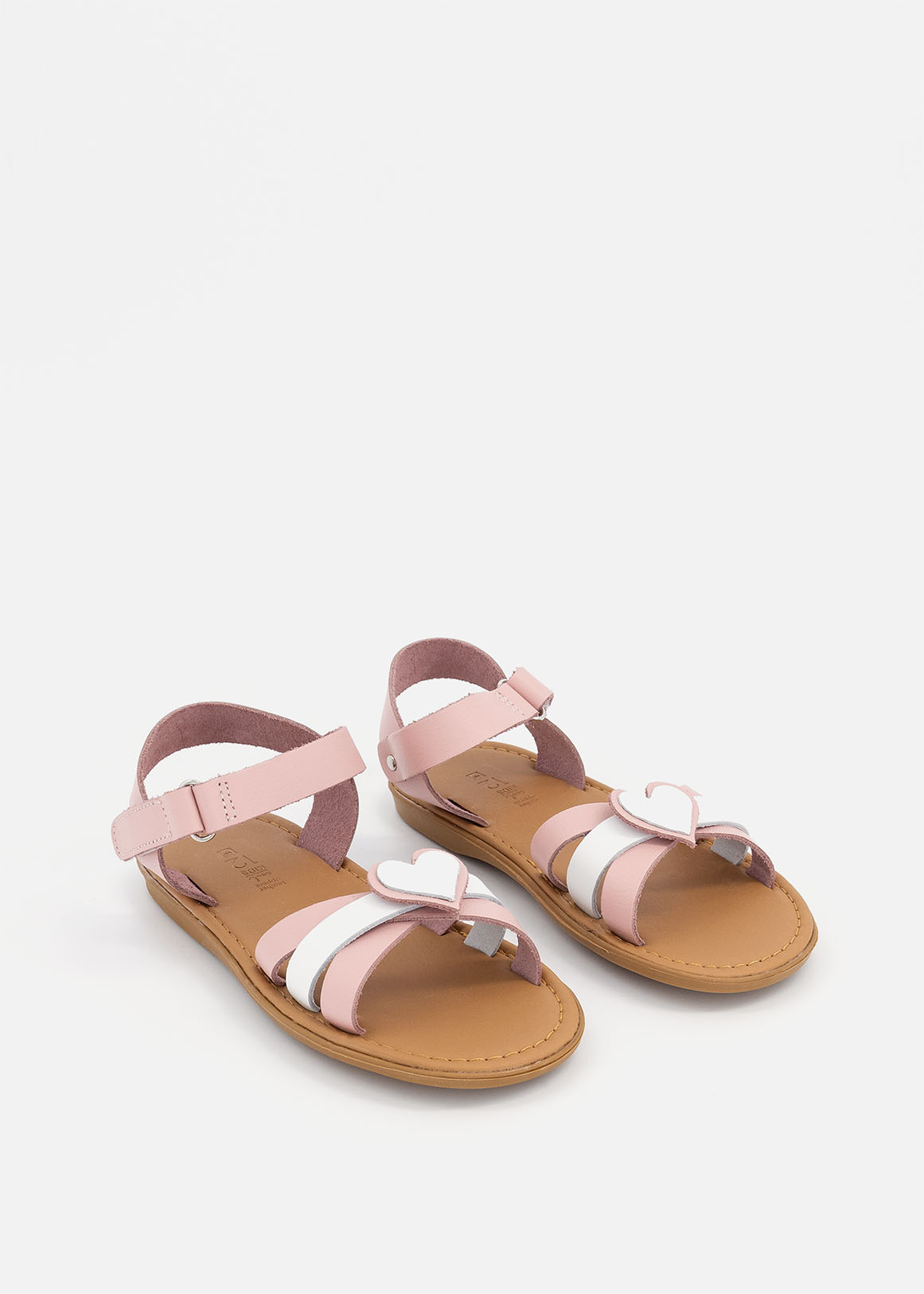 Heart Leather Sandals (Size 4-13) Younger Gir | Woolworths.co.za
