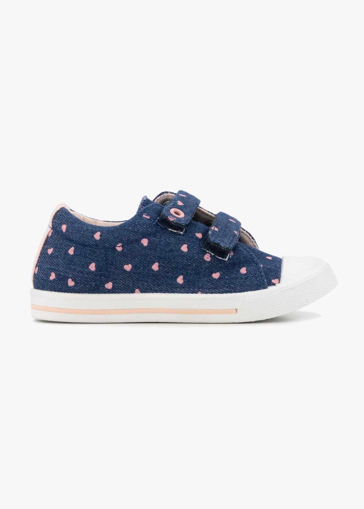 Heart Print Denim Sneakers (Size 4-13) Younger Girl | Woolworths.co.za