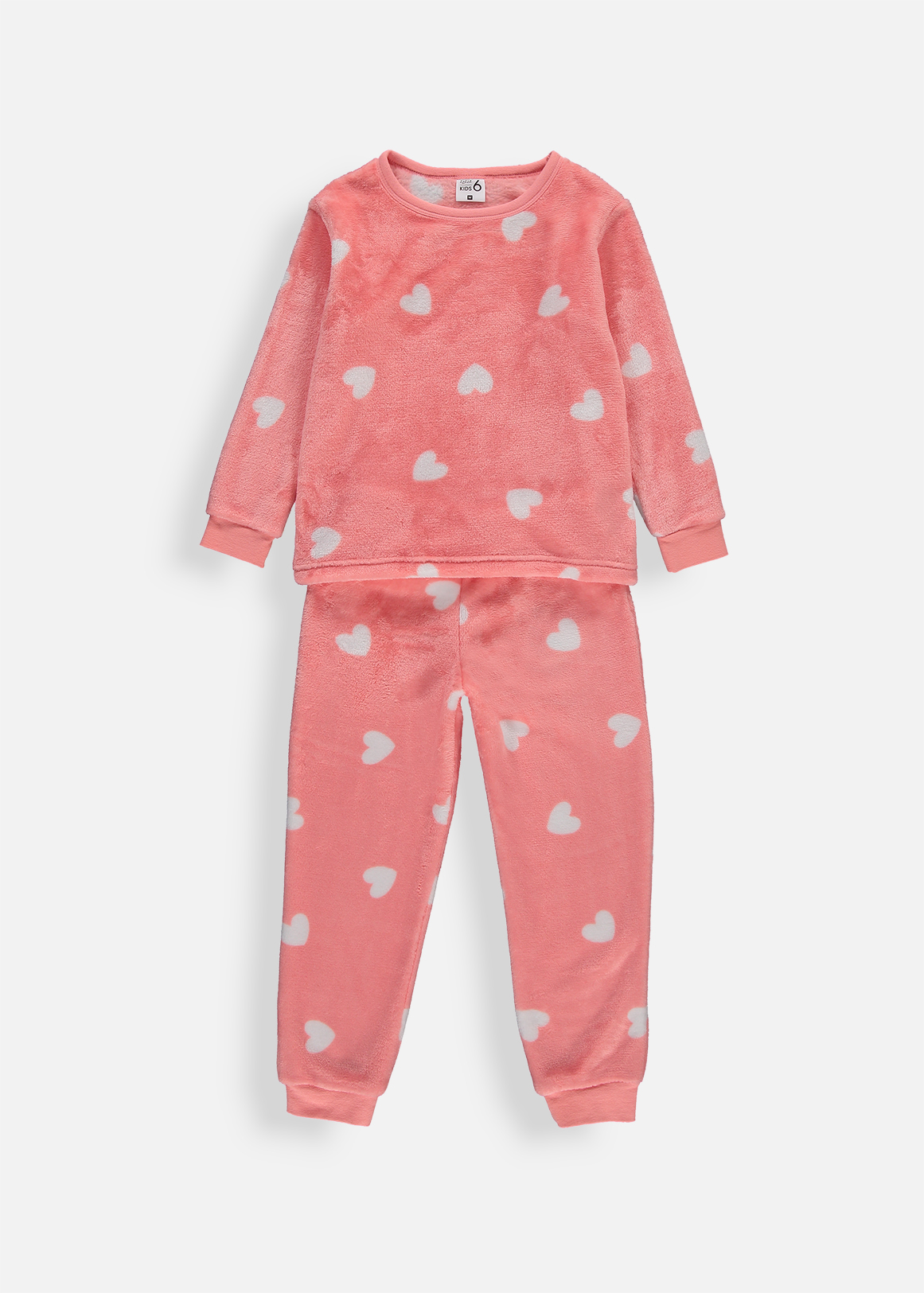 Heart Print Fleece Pyjamas | Woolworths.co.za